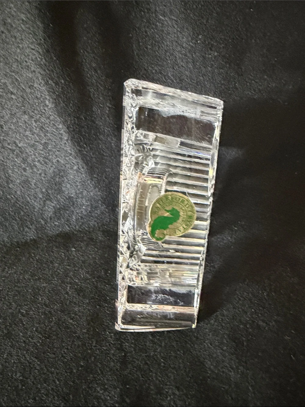 Waterford Crystal Mantel Clock with Roman Dial